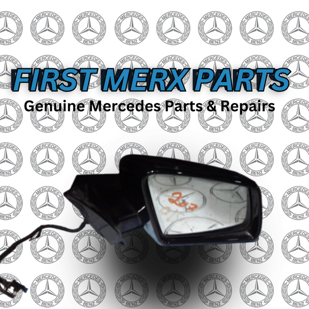 MERCEDES-BENZ E CLASS  W207 Front LEFT Side Mirror A2078100200 - BLACK