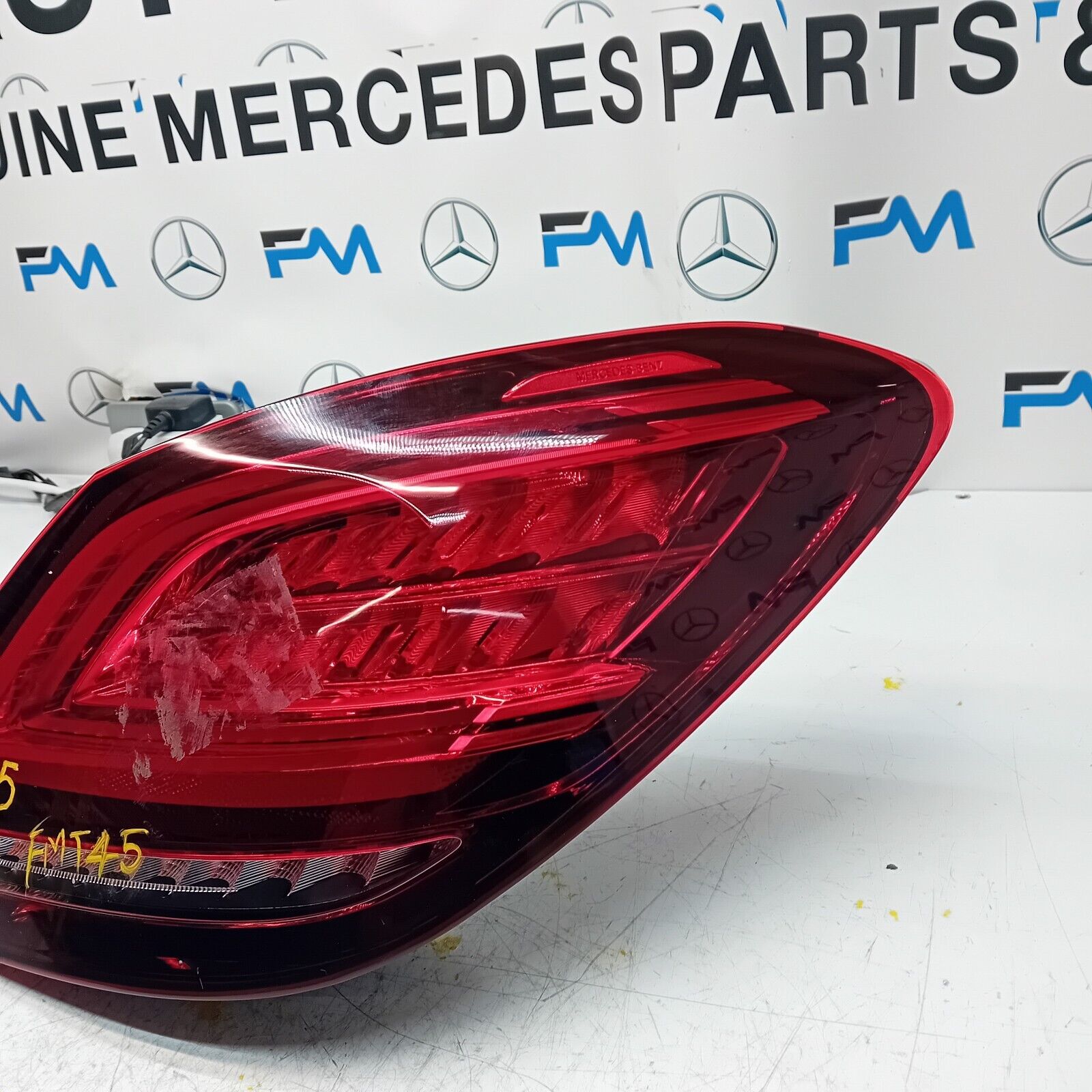MERCEDES C-CLASS W205 COUPE 2019 REAR PASSENGER N/S TAIL LIGHT A2059063105 FMT41