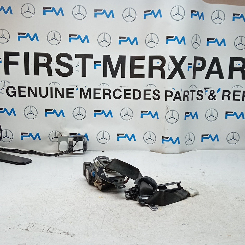 MERCEDES BENZ S-CLASS W222 SEAT BELT FRONT PASSENGER A2228604100 BLACK FM001230