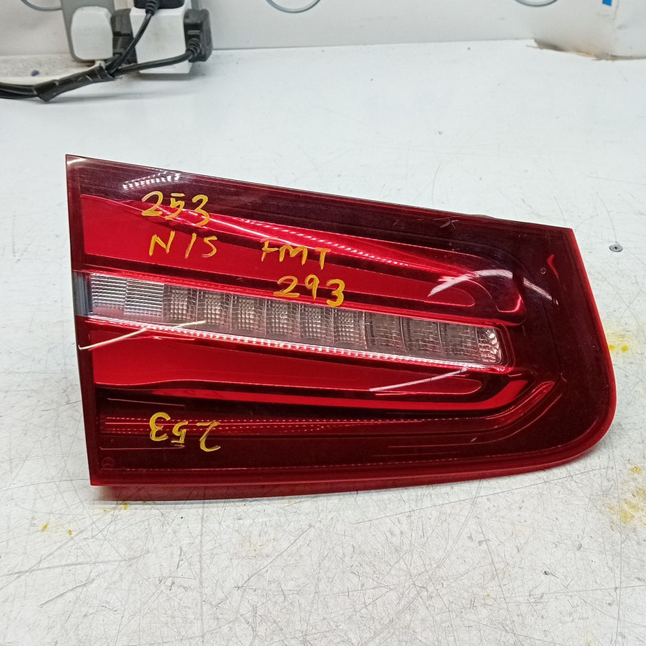 MERCEDES GLC W253 PASSENGER LEFT INNER REAR TAIL LIGHT A2539063100 2017 FMT293