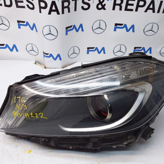 2012 MERCEDES A-CLASS W176 HEADLIGHT PASSENGER NS A1768204461 FMH112 