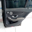 MERCEDES C-CLASS W205 SALOON DRIVER REAR DOOR OSR BLACK 2014 ON COMPLETE FMD194