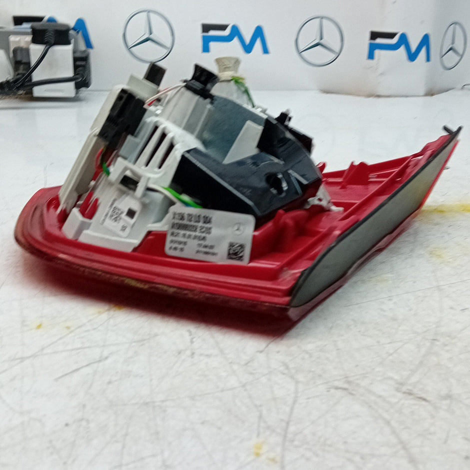 MERCEDES GLA X156 PASSENGER LEFT  REAR INNER TAIL LIGHT A1569060358 2015 FMT283