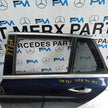 MEECEDS C-CLASS S205 EST PASSENGER REAR DOOR NSR BLUE 2014 ON COMPLETE FMD391
