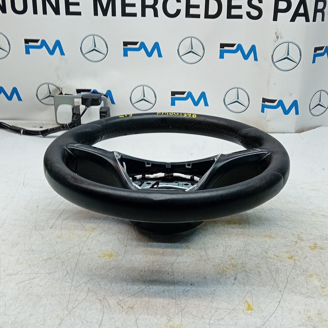 MERCEDES W213 E-CLASS MULTIFUNCTION STEERING WHEEL 2016 A0004605600 FM001398
