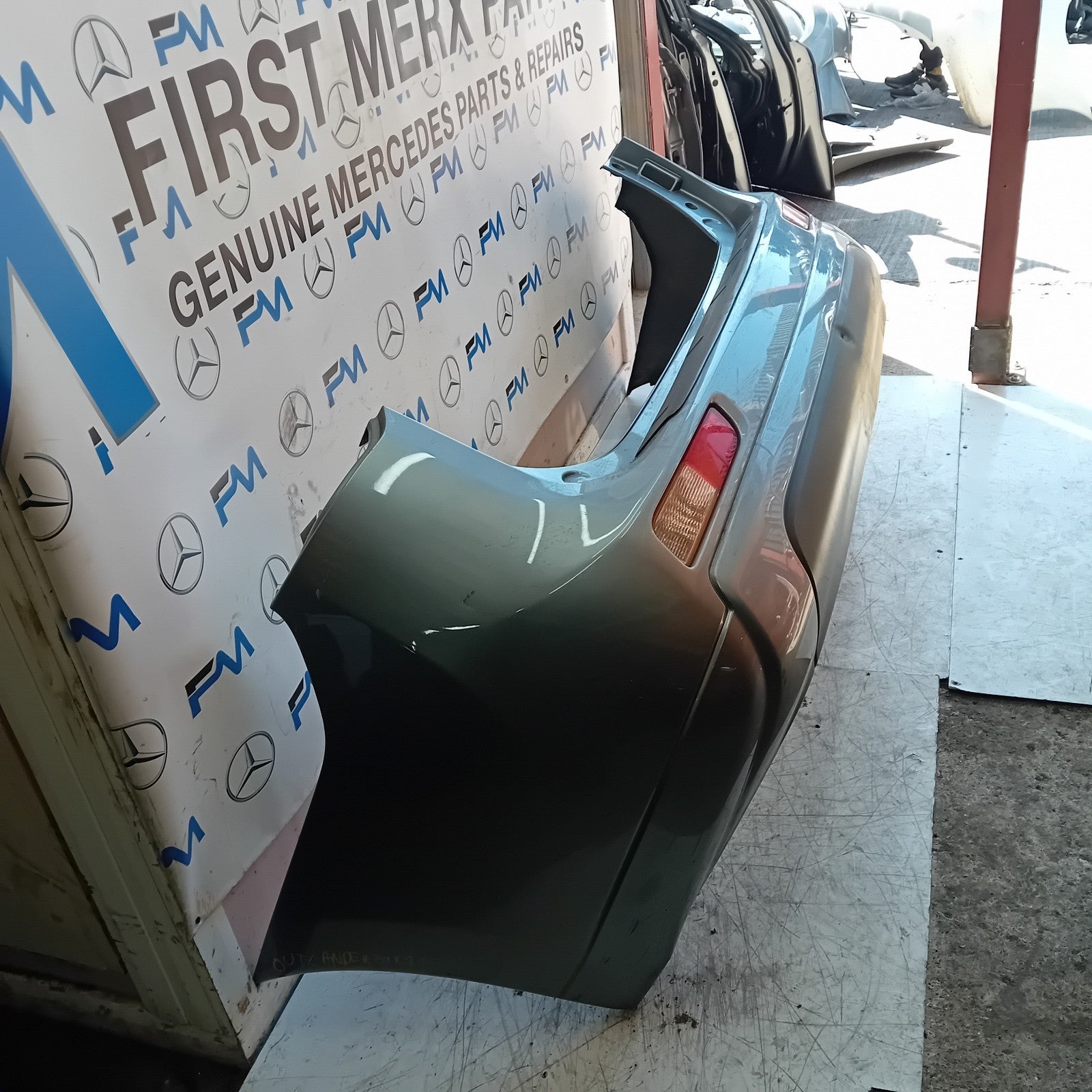 MITSUBISHI OUTLANDER MK3 REAR BUMPER GREY 2013  FMX146