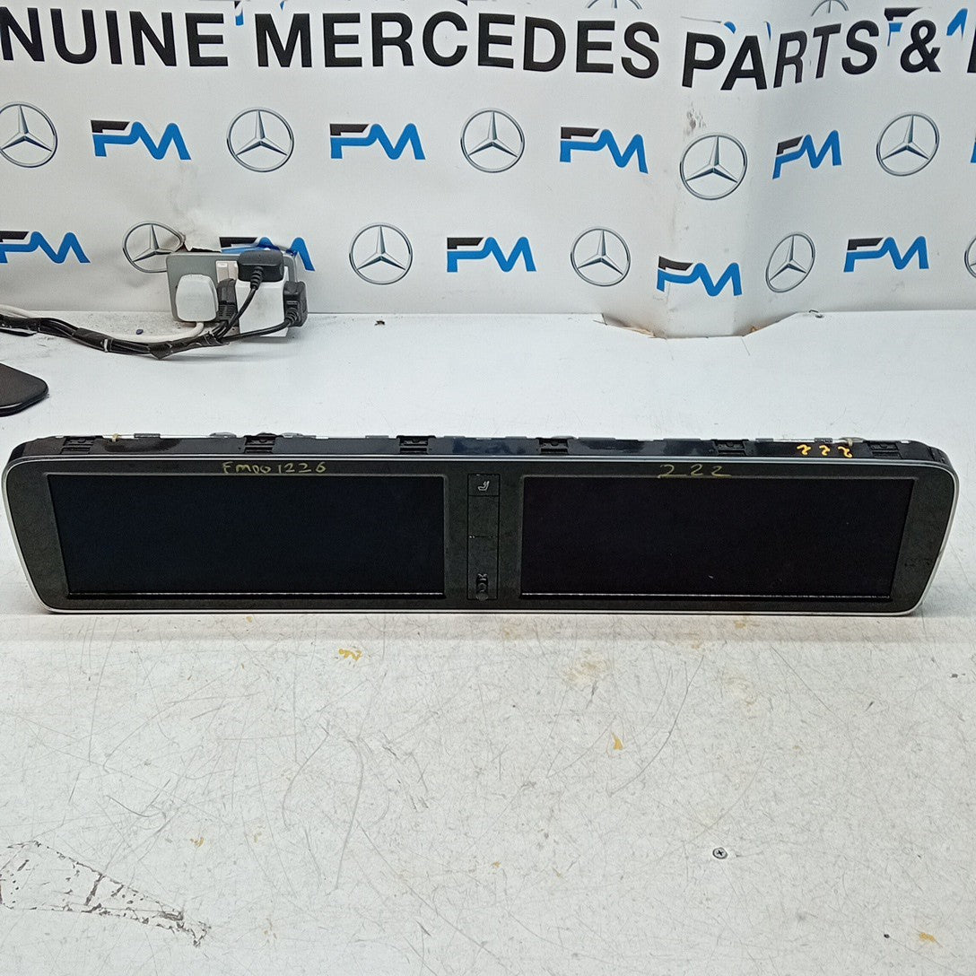 MERCEDES S-CLASS W222 SPEEDOMETER INSTRUMENT CLUSTER 2014 A2229007611 FM001226