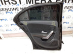 MERCEDES BENZ A-CLASS W177 PASSENGER SIDE REAR DOOR N/S/R COMPLETE BLACK FMD72