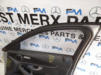 MERCEDES BENZ C-CLASS W205 DRIVER SIDE FRONT DOOR O/S/F  SILVER FMD86