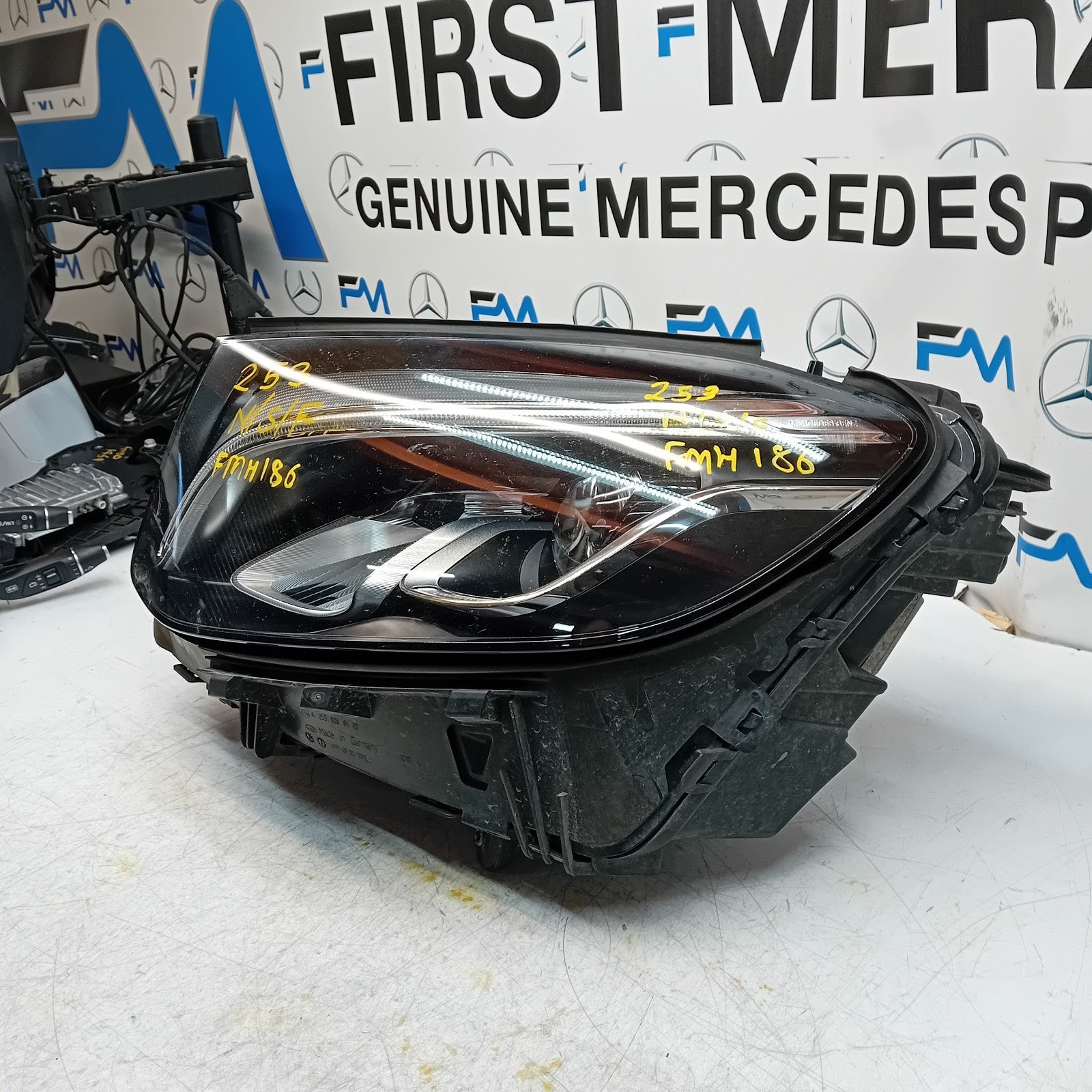 MERCEDES GLC W253 PASSEN HIGH PERFORM COMPLETE HEADLIGHT A2539065301 2016 FMH186