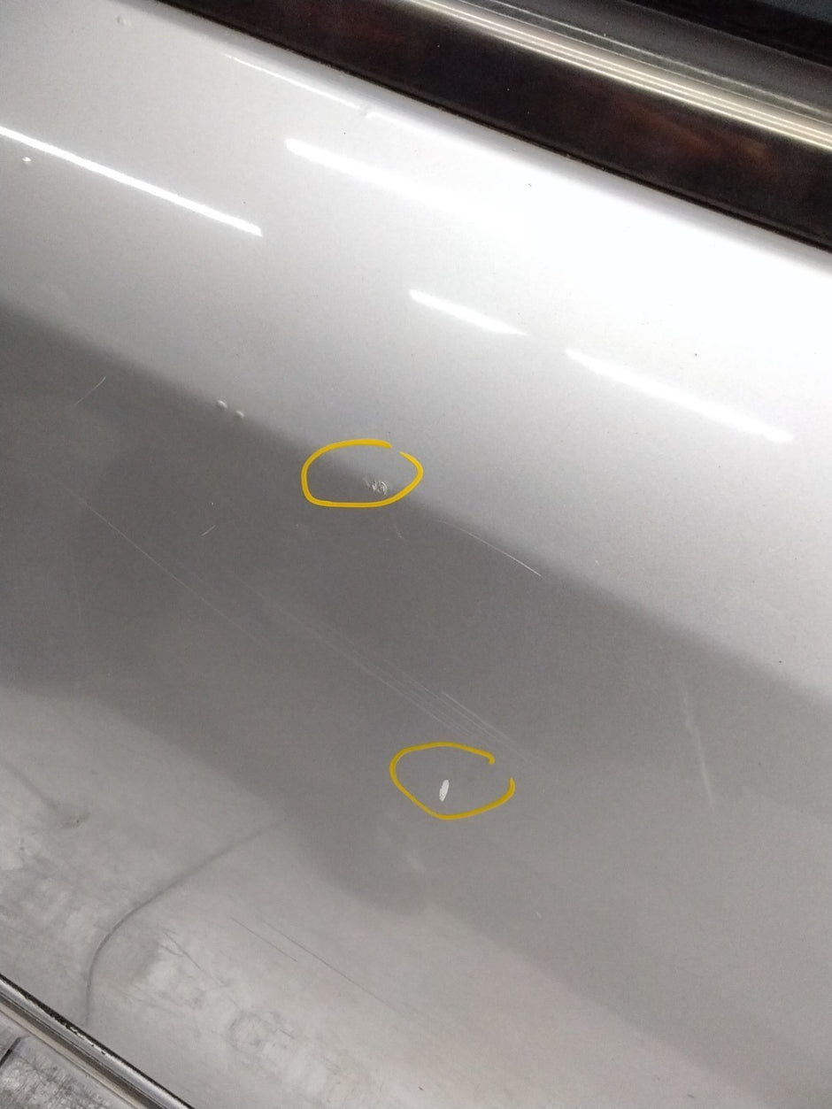 MERCEDES E-CLASS W211 SLN DRIVER REAR DOOR OSR SILVER 2003-09 COMPLETE FMD338