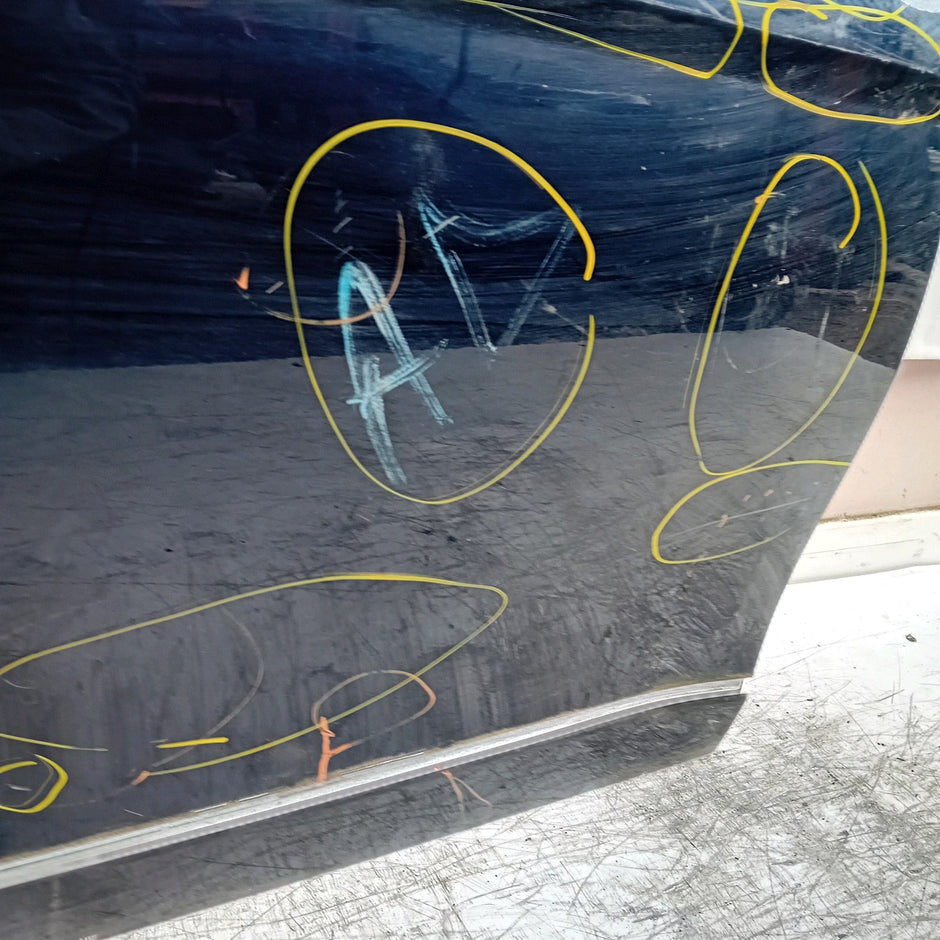 MERCEDES C-CLASS W204 SLN DRIVER REAR DOOR OSR BLUE 2009-2014 FMD438