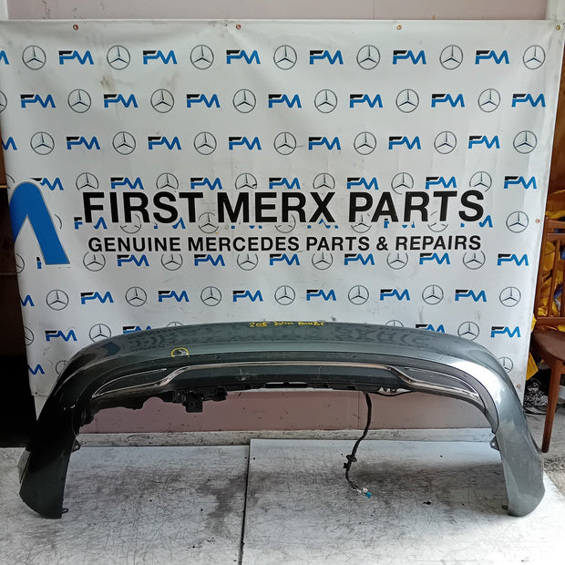 MERCEDES C-CLASS W205  W205 SALOON REAR BUMPER GREY 2014 ON A2058850138 FMX86