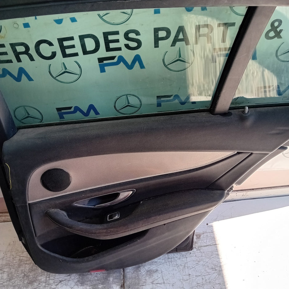 MERCEDES E-CLASS S213 EST DRIVER REAR DOOR OSR BLACK 2016 ON COMPLETE FMD452