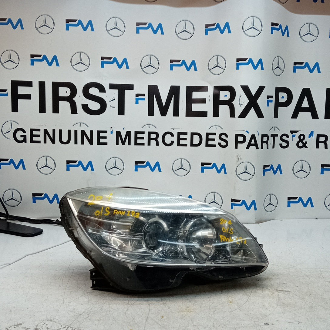 MERCEDES BENZ C-CLASS W204 DRIVER SIDE OS HEADLIGHT 2012 FMH193