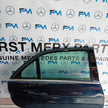 MERCEDES BENZ E-CLASS W212 DRIVER REAR DOOR OSR BLUE 2009- 2016 COMPLETE FMD208