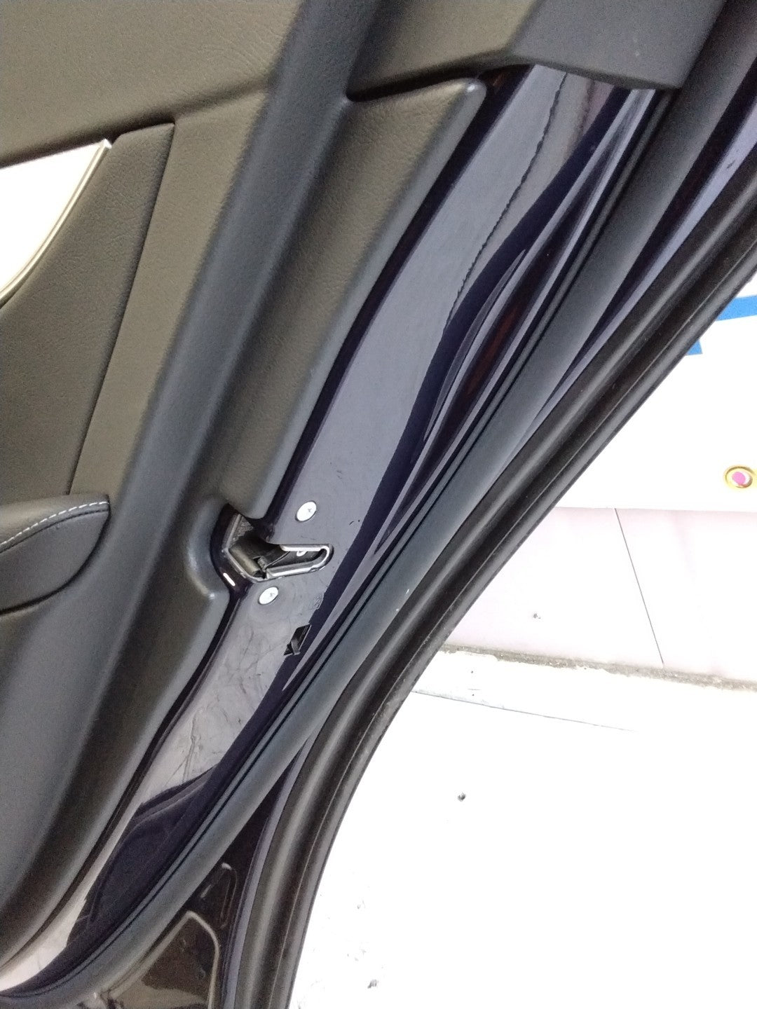 MERCEDES BENZ  E-CLASS W213 DRIVER SIDE REAR DOOR O/S/R COMPLETE BLUE FMD90