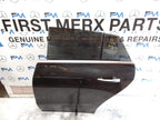 MERCEDES CLA C118 PASSENGER REAR DOOR NSR BLACK 2019 ONWARDS COMPLETE FMD604