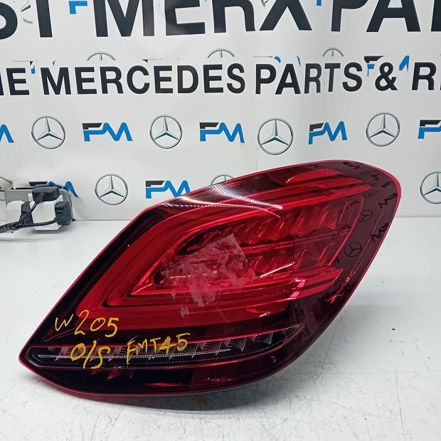 MERCEDES C-CLASS W205 COUPE 2019 REAR PASSENGER N/S TAIL LIGHT A2059063105 FMT41