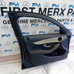 MERDEDES C-CLASS W205 DRIVER SIDE FRONT DOOR NSF BLUE 2014 ON COMPLETE FMD184