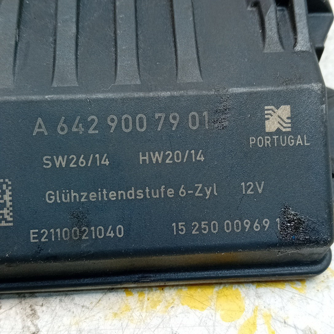 MERCEDES BRNZ S CLASS W222 DIESEL GLOW PLUG RELAY A6429007901 FM001258