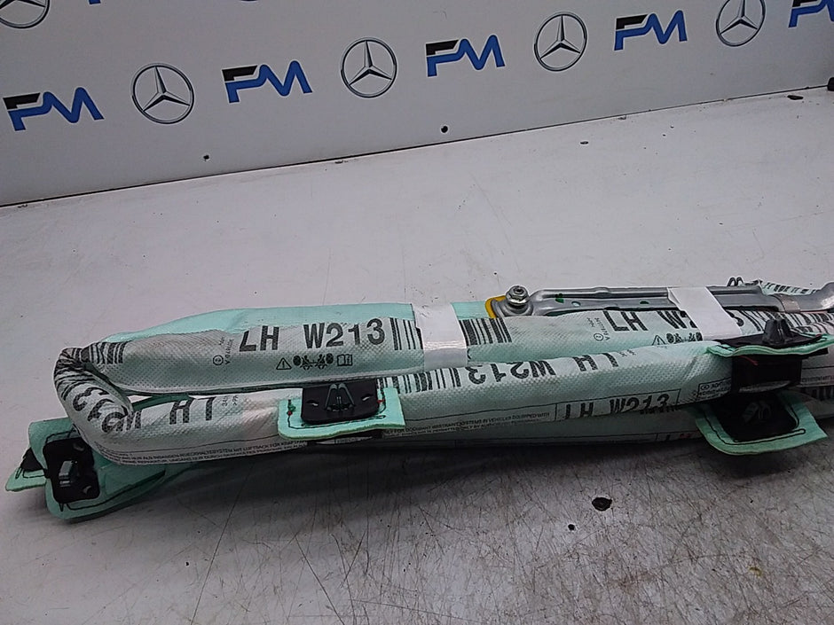 MERCEDES E-CLS W213 SLN CURTAIN ROOF AIRBAG  LEFT PASSENGER A2138600902 FMR224