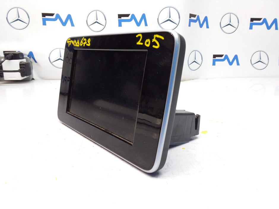 MERCEDES C-CLASS W205 2015 SAT NAV MULTIMEDIA SCREEN A2059004113 FM00673