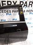 MERCEDES A-CLASS W176 DRIVER REAR DOOR OSR BLACK 2012-18 COMPLETE FMD351