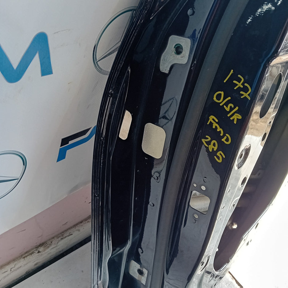 MERCEDES A-CLASS W177 SLN DRIVER REAR DOOR OSR 2018 ON BLACK FMD285