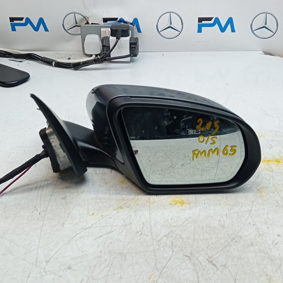 MERCEDES C-CLASS W205 DRIVER  WING MIRROR OSF GREY 2014 PL A2058104402 FMM65