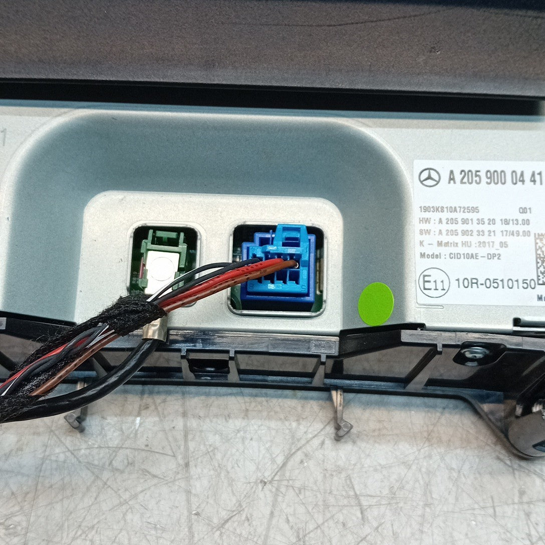 MERCEDES C-CLASS W205 DISPLAY SCREEN A2059000441 2014 ON FM001530