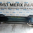 MERCEDES BENZ E-CLASS W212 REAR BUMPER BLACK 2014 A2128854465 FMX126