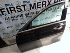 MERCEDES BENZ  E-CLASS W213 PASSENGER SIDE FRONT DOOR N/S/F COMPLETE BLACK FMD60