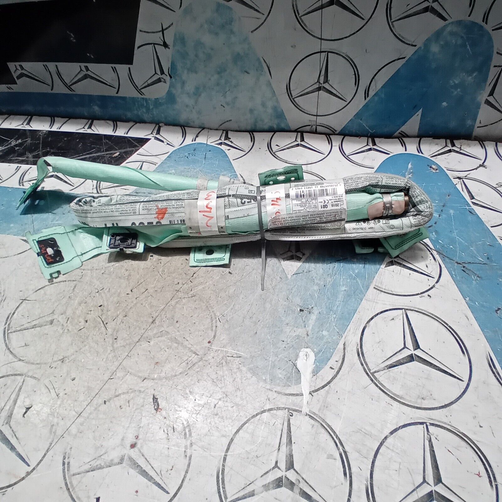 16/23 MERCEDES BENZ GLC COUPE N.S ROOF CURTAIN AIRBAG A2538604700 FM145