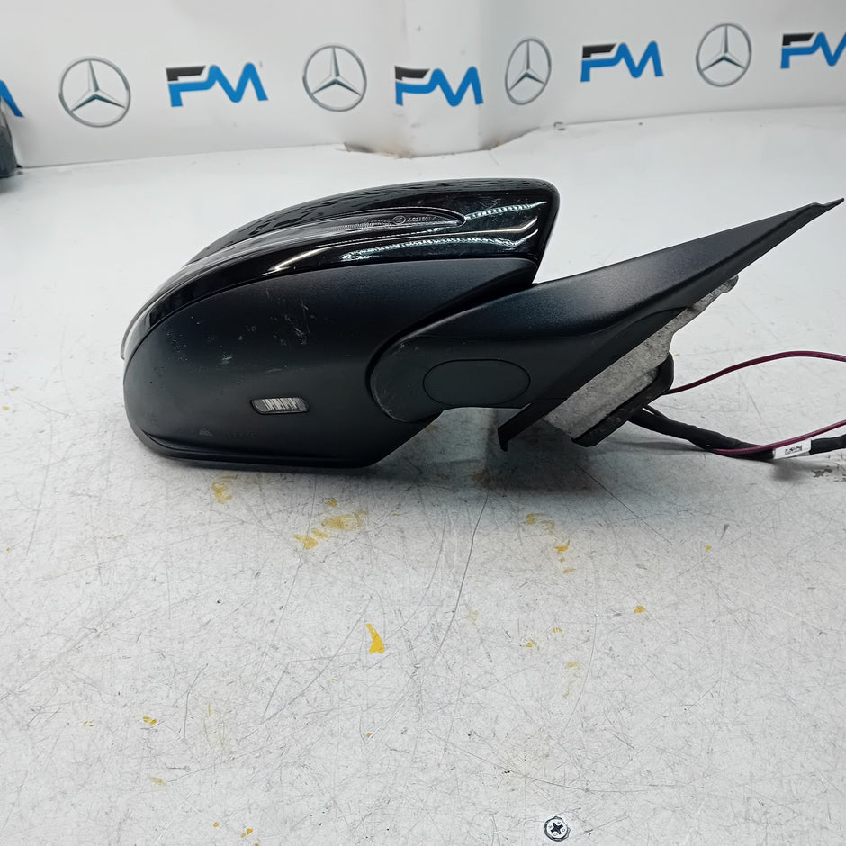 MERCEDES C-CLASS 2014 On W205 DRIVER SIDE WING MIRROR A2058104402 BLACK FMM6
