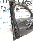 MERCEDES BENZ C-CLASS W205 PASSENGER SIDE FRONT DOOR N/S/F COMPLETE BLACK FMD79