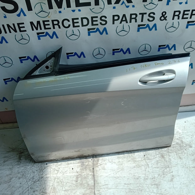MERCEDES CLA W117 PASSENGER FRONT DOOR NSF 2013-19 SILVER COMPLETE FMD276(1)*