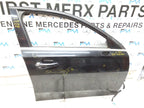 MERCEDES BENZ  A-CLASS W177  DRIVER FRONT DOOR OSF BLACK 2018-22 FMD548