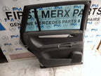 MERCEDES R-CLASS W251 PASSENGER REAR DOOR NSR SILVER 2005-12 COMPLETE FMD344