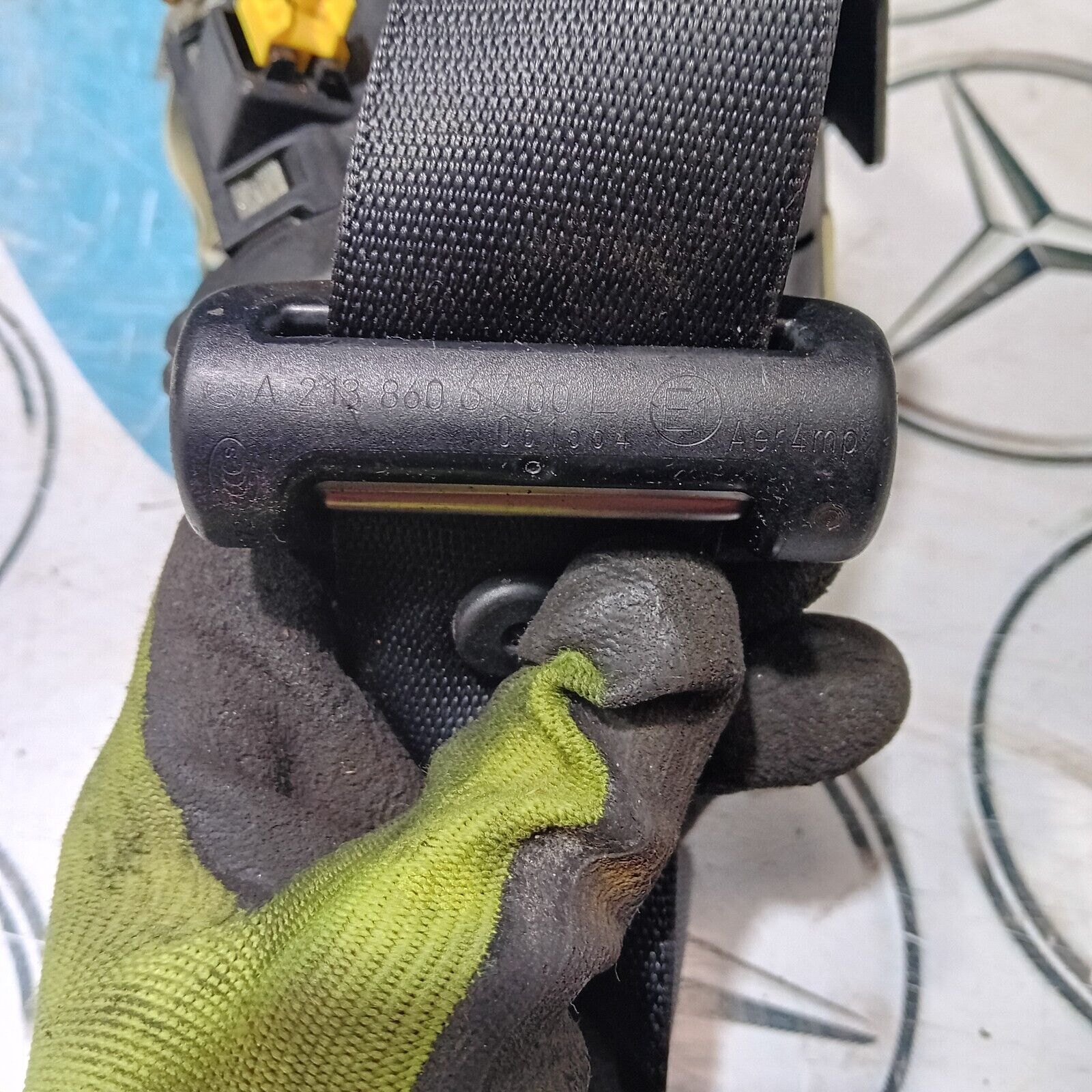 MERCEDES CLS E CLASS W257 W213 REAR SEAT BELT LEFT SIDE A2138606700