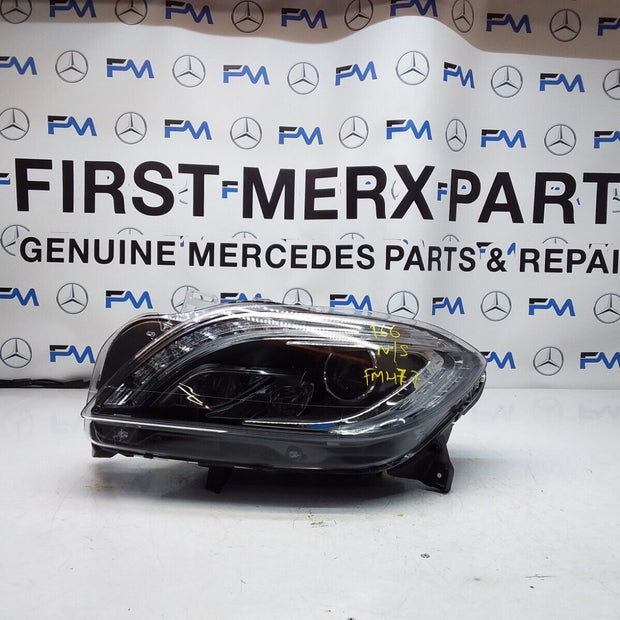 MERCEDES-BENZ W166 GLE PASSENGER NS  HEADLIGHT A1668204256 FMH77 LED INTELLIGENT