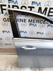 MERCEDES E-CLASS W213 SLN DRIVER FRONT DOOR OSF SILVER 2017-20 COMPLETE FMD551