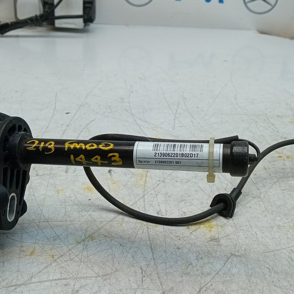 MERCEDES E CLASS W213 BONNET PEDESTRIAN ACTUATOR A2139062201 2017 FM001443