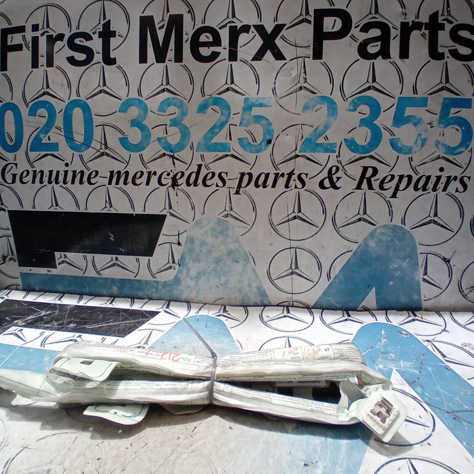 16/23MERCEDES-BENZ W212 AIRBAG CURTAIN/SIDE (PASSENGER SIDE) A2128604102 FM168