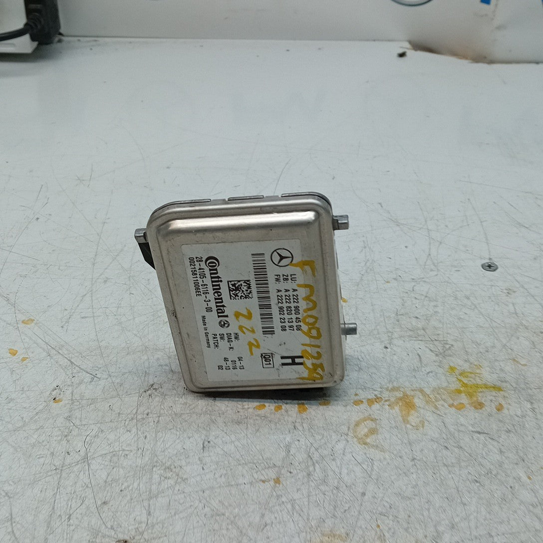 MERCEDES BENZ S-CLASS W222 FRONT WINDSHIELD CAMERA CONTROL A2229004508 FM001259