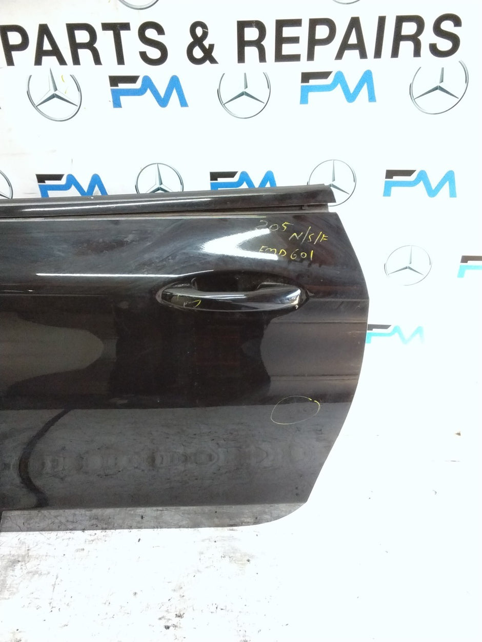MERCEDES BENZ  C-CLS W205  PASSENGER FRONT DOOR NSF BLACK 2014-21  FMD601