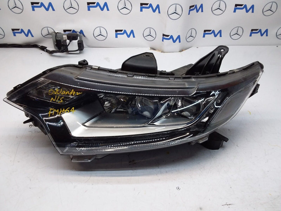 MITSUBISHI OUTLANDER MK3 2015 HEADLIGHT  PASSANGER SIDE LEFT L0094N087W FMH64