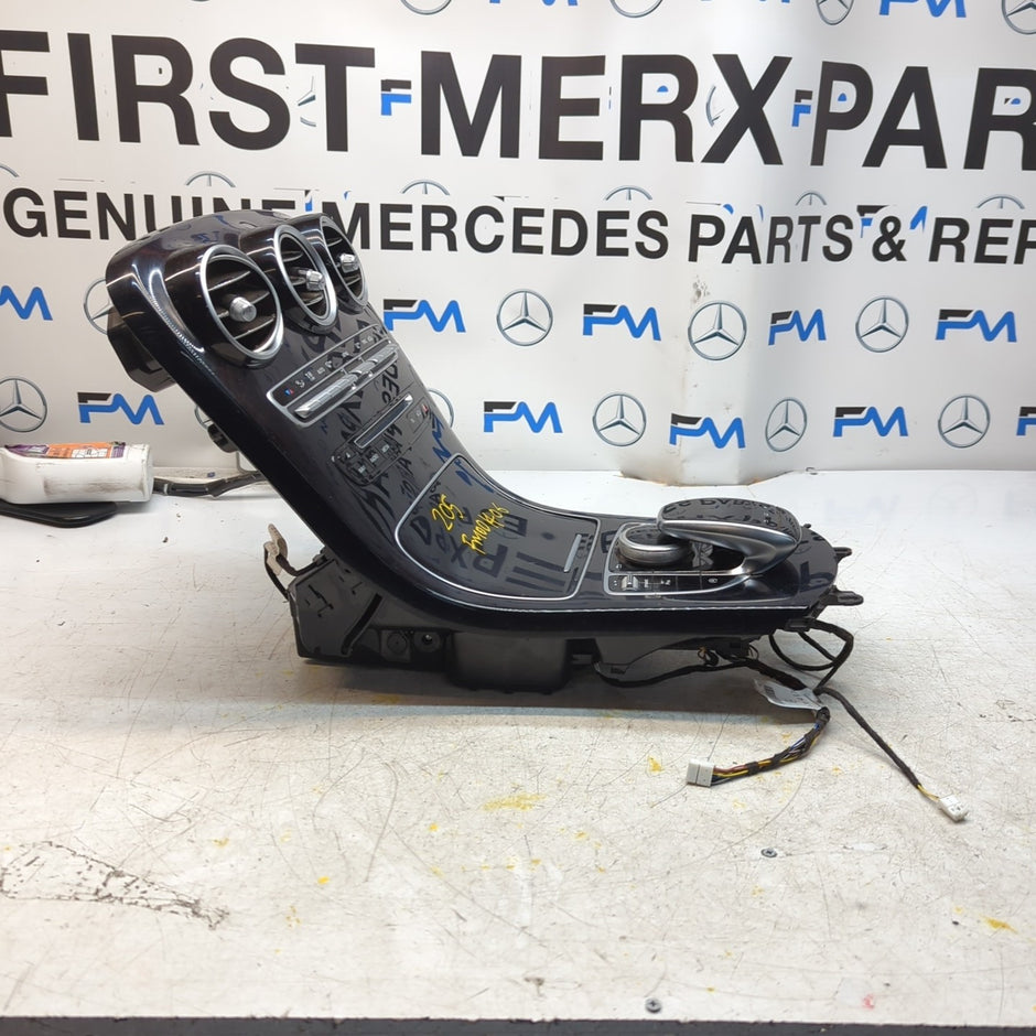  MERCEDES E-CLASS W205 CENTRE CONSOLE + 3 AIR VENT A2054402032 FM001406
