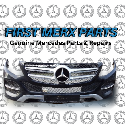 Mercedes Benz GLE-Class 166 2015 - 2018 Complete Front Bumper (BLACK)