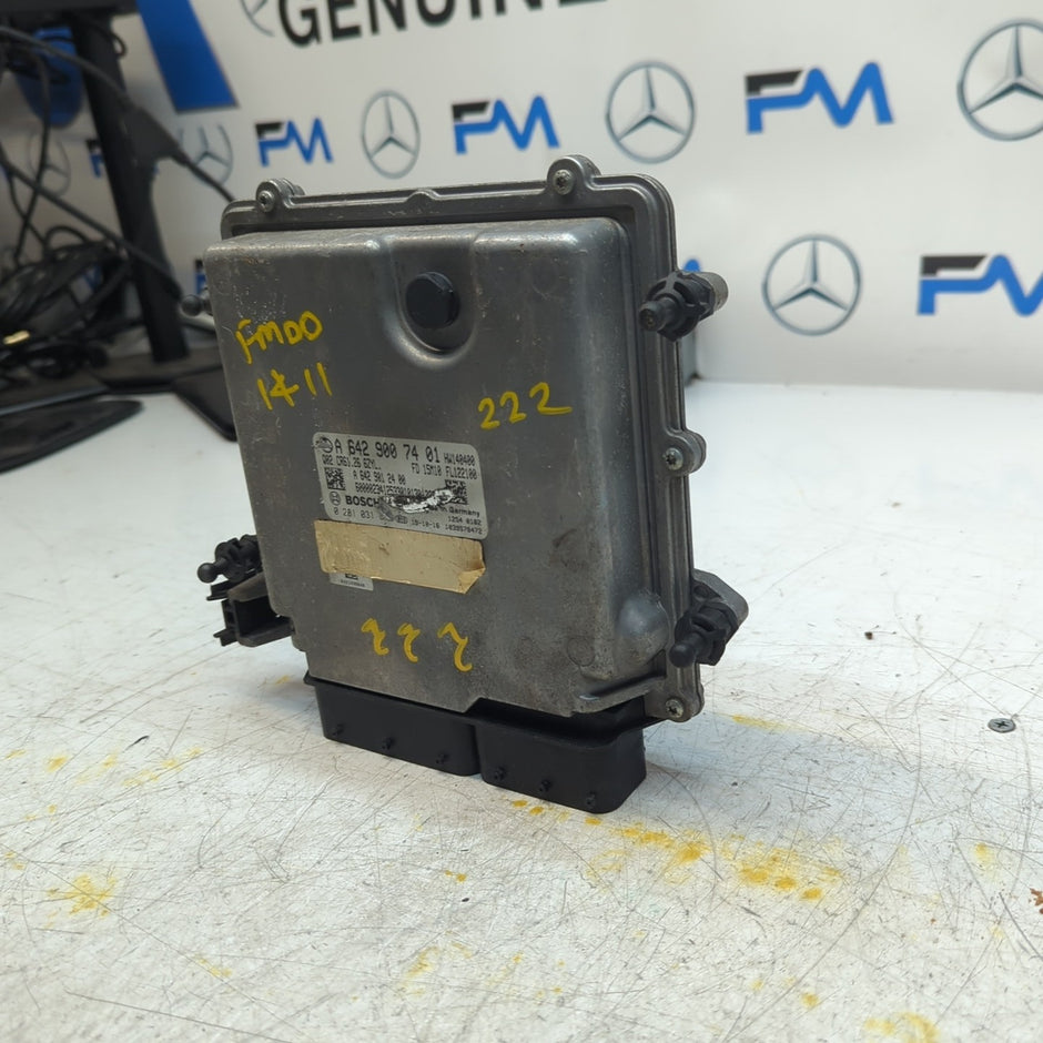 MERCEDES S-CLASS W222 ECU DIESEL ENGINE CONTROL MODULE A6429007401 FM001411